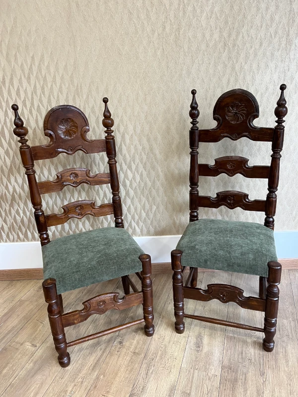Chaises de salle à manger rénovées