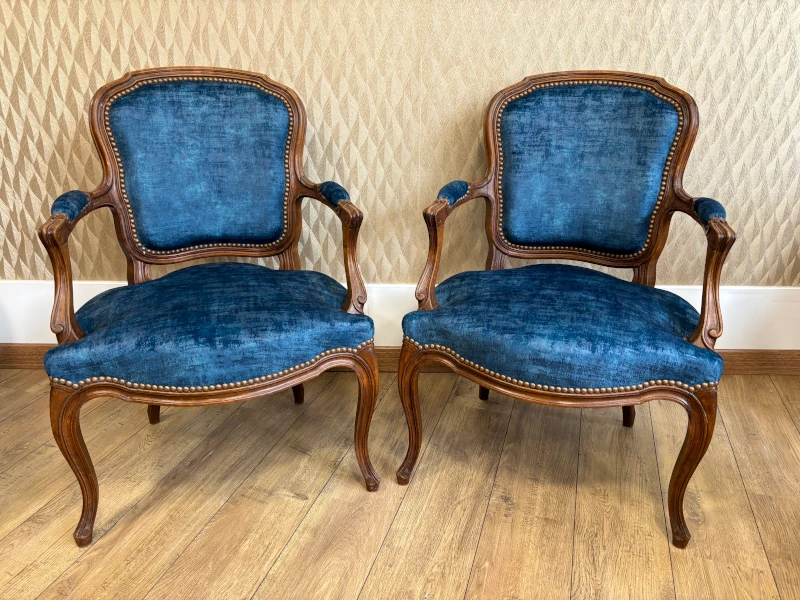 Rénovation d'un fauteuil Louis XV