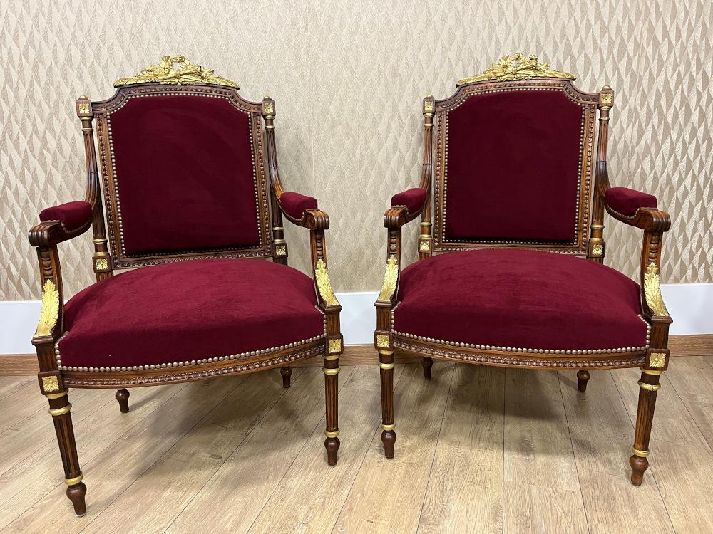 Restauration d'un fauteuil Louis XV